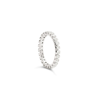 Anello Eternity con diamanti