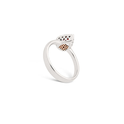 Anello BeLoma con rubino e diamanti