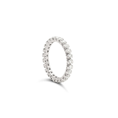 Anello Eternity con diamanti