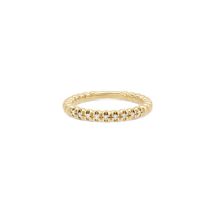 Anello Eternity Sphere Giallo